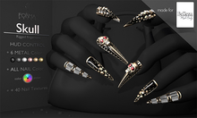 [FORMANAILS] NAILS for Belleza - SKULL | Belleza Nails |