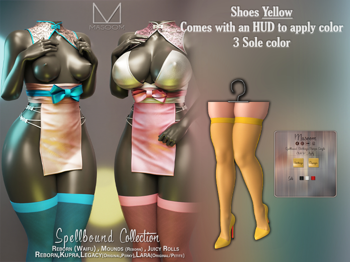 [[ Masoom ]] Spellbound Shoes - Yellow 