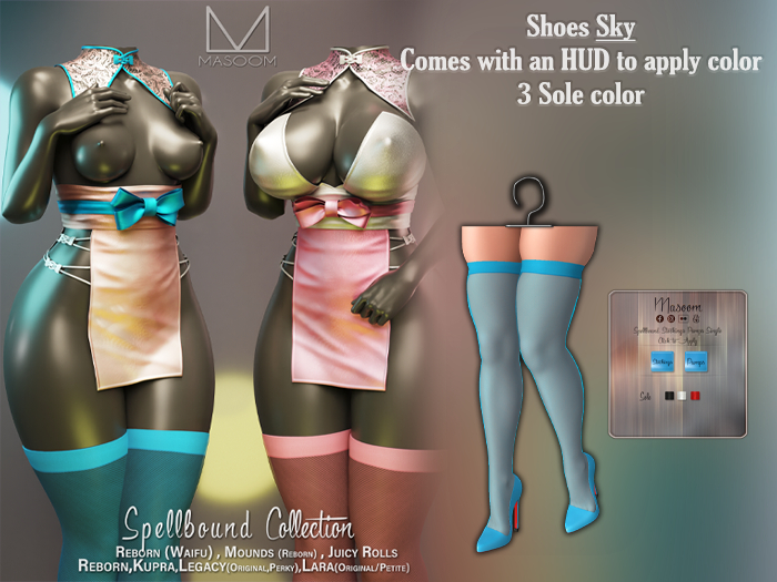 [[ Masoom ]] Spellbound Shoes - Sky