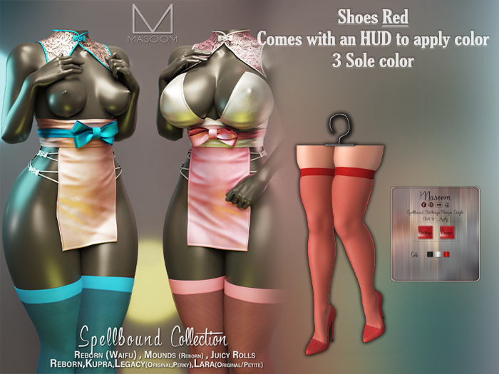 [[ Masoom ]] Spellbound Shoes - Red
