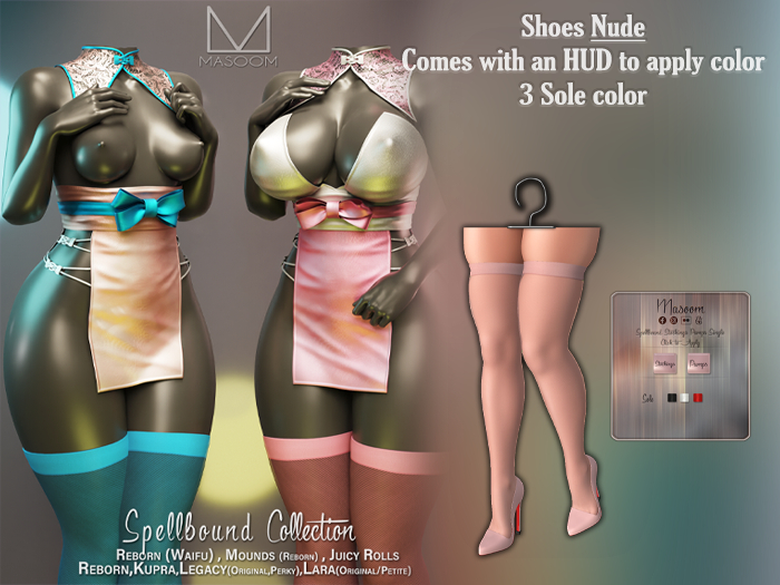 [[ Masoom ]] Spellbound Shoes - Nude