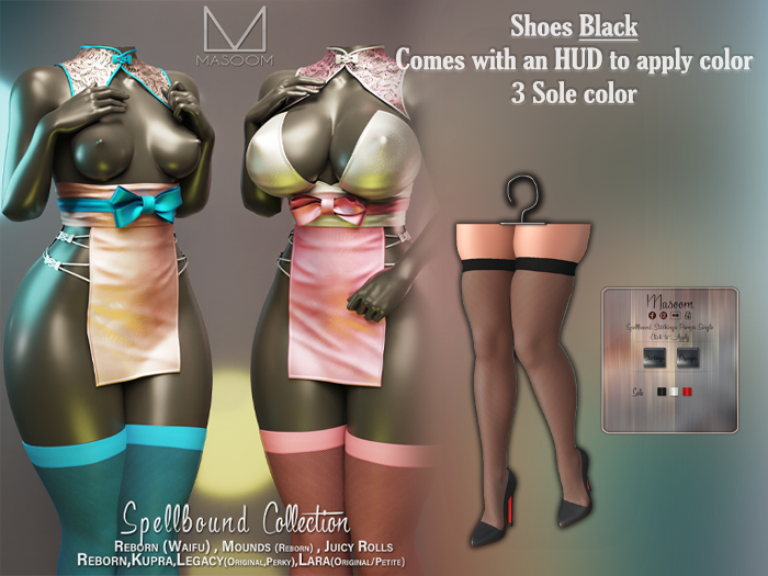[[ Masoom ]] Spellbound Shoes - Black