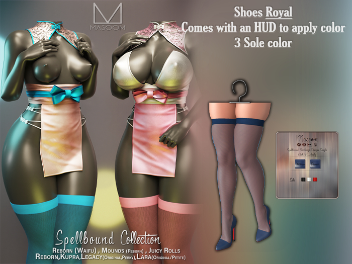 [[ Masoom ]] Spellbound Shoes - Royal 