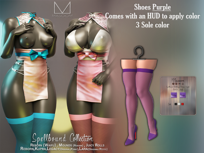 [[ Masoom ]] Spellbound Shoes - Purple