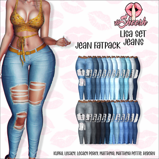 #SHOOSH - Lisa Jeans [FATPACK]