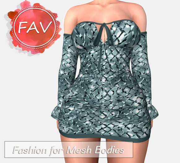 Mermaid Sleeves Dress Legacy