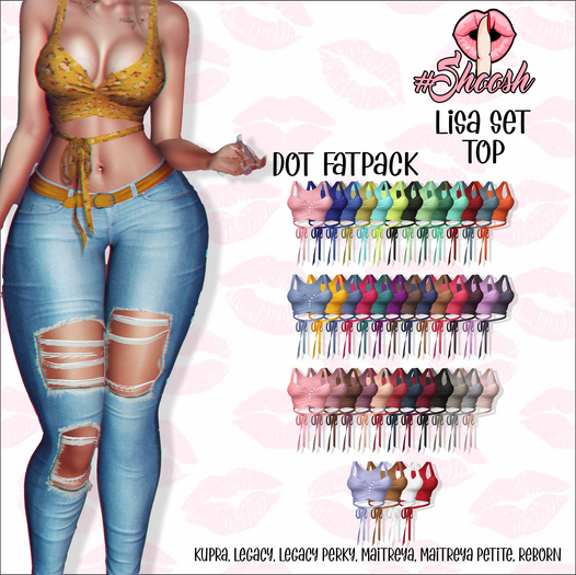 #SHOOSH - Lisa Top [DOTS PACK]