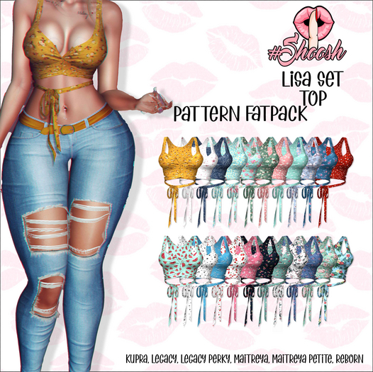 #SHOOSH - Lisa Top [PATTERN PACK]