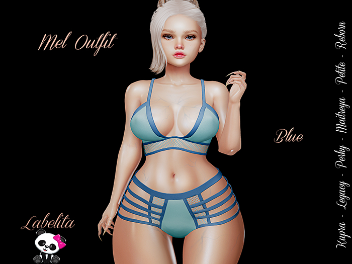 [LABELITA] Mel Outfit Blue