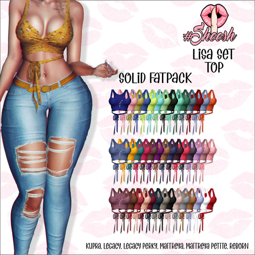#SHOOSH - Lisa Top [SOLID PACK]