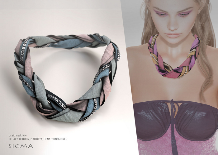 SIGMA Braid necklace 