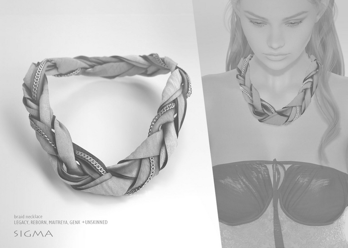 SIGMA/ Braid necklace DEMO