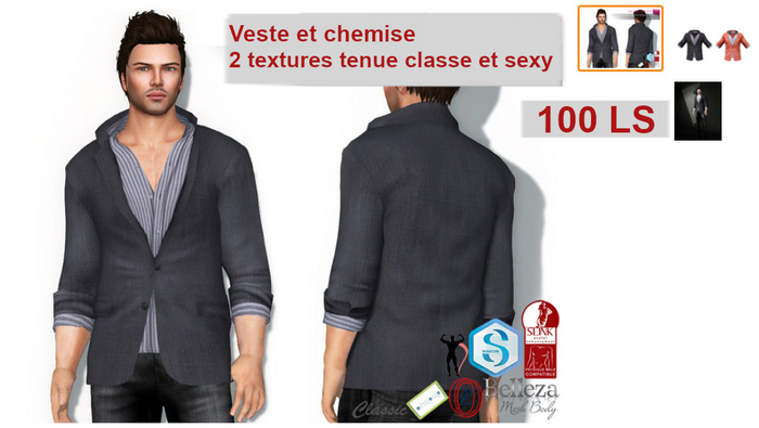 VESTE ET CHEMISE  INCLUS
