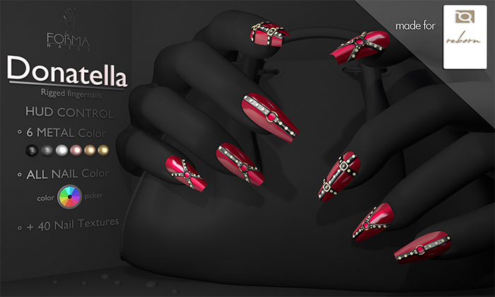 [FORMANAILS] NAILS - | Reborn Nails | - | Donatella NAILS | Bento Nails | Rigged Nails