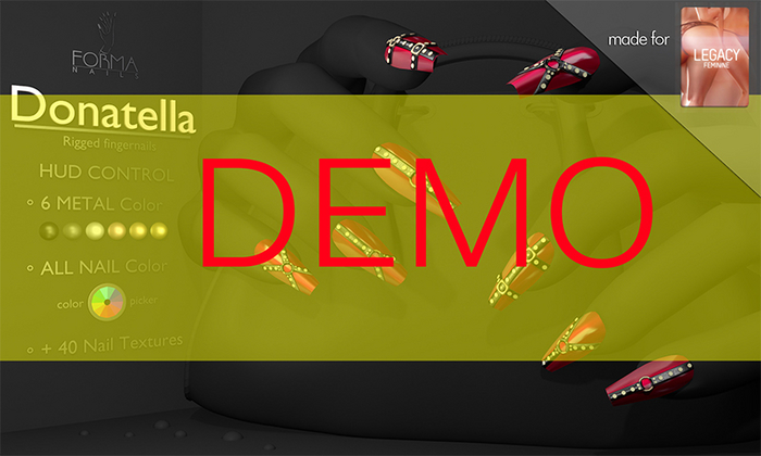 [FORMANAILS] NAILS for Legacy  - DONATELLA-DEMO