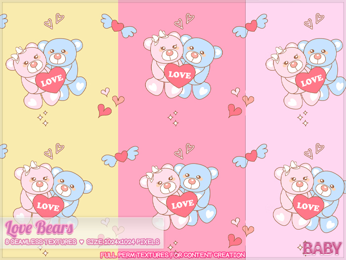 :*BC*: TEXTURES Love Bears