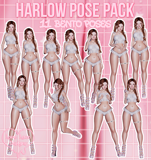 ::LL:: Harlow Pose Pack