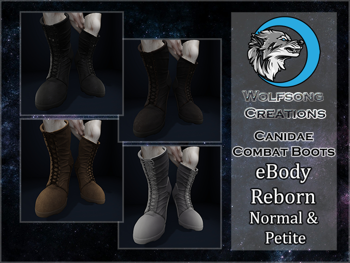 [WC] Canidae Combat Boots - eBody Reborn