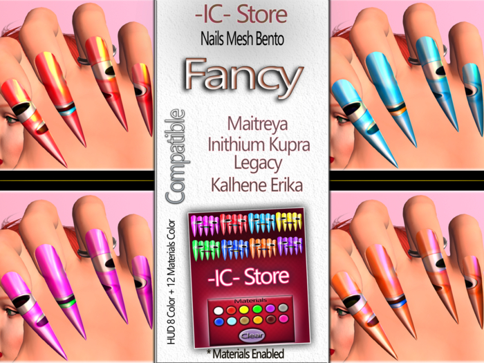 -IC- Store Nails Mesh Bento (Fany)  !!!ADDME