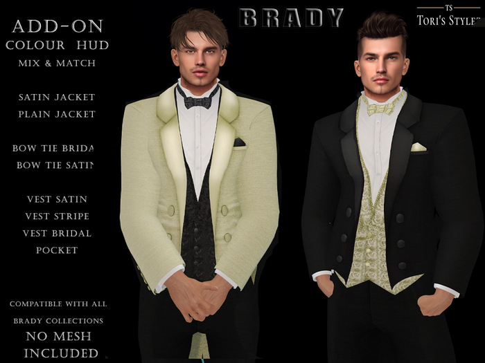 TS-Mens-Formal-Brady-Add-On Pac#Antique