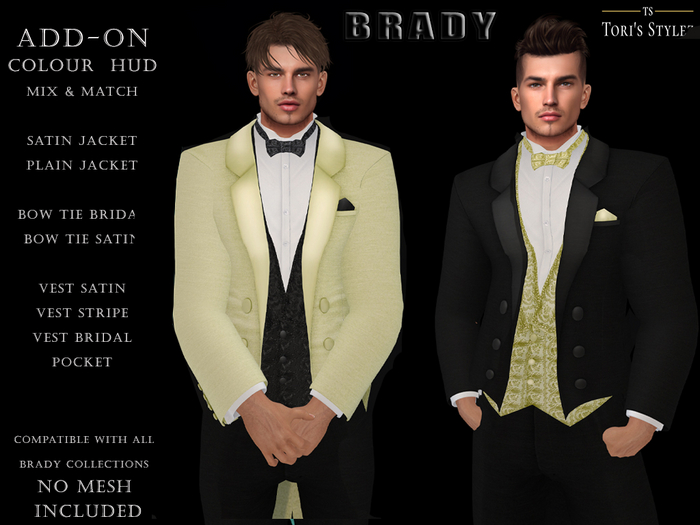TS-Mens-Formal-Brady-Add-On Pac#Golden