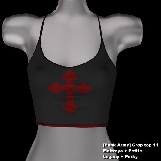 [Punk Army] Crop top 11