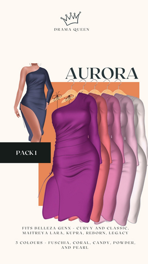 DRAMA QUEEN Aurora Dress PACK 1