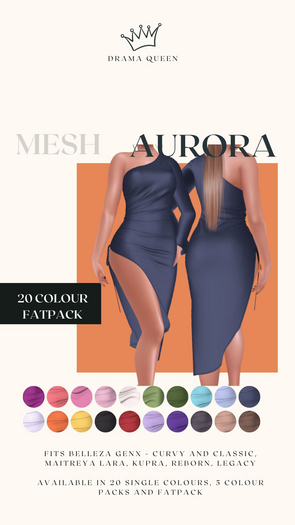 DRAMA QUEEN Aurora Dress FatPack