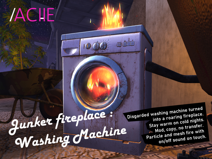 !ACHE! : Junker Fireplace : Washing Machine (Wear Upacker)
