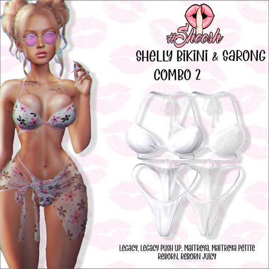 #SHOOSH - Shelly Bikini [COMBO 2]
