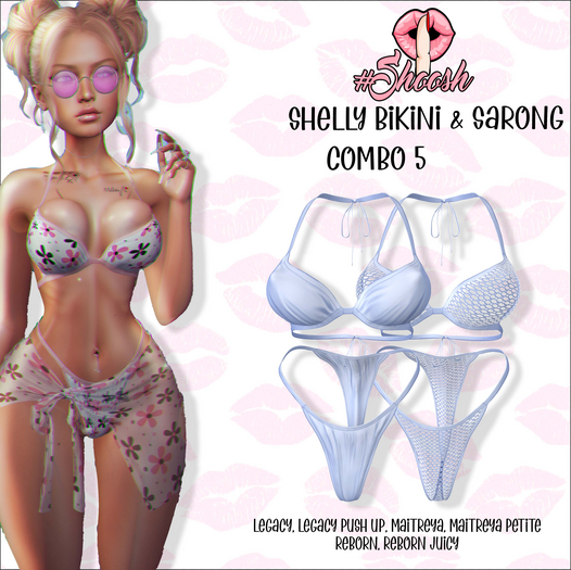 #SHOOSH - Shelly Bikini [COMBO 5]