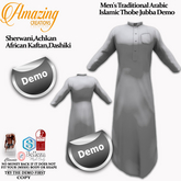 Thobe Jubba - AmAzInG CrEaTiOnS Men Traditional Arabic Islamic Thobe Jubb D1
