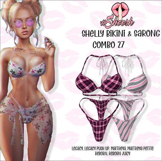#SHOOSH - Shelly Bikini [COMBO 27]