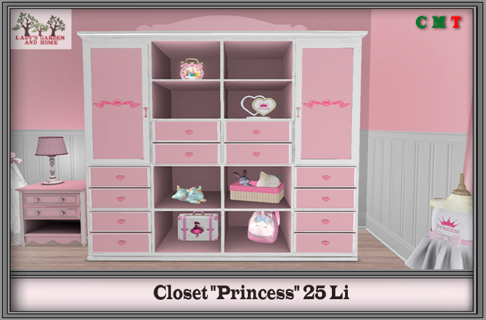 Lady's Garden - Closet "Princess"  25 Li