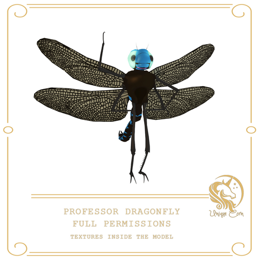 Full Perm Professor Dragonfly