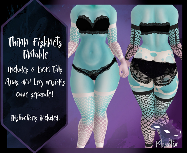 KHAOTIX - BOM Fishnets Thin (Reborn)