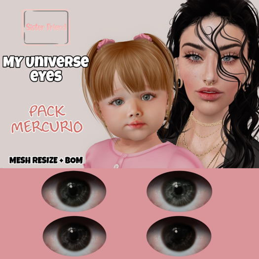 SF MY UNIVERSE EYES - MERCURIO