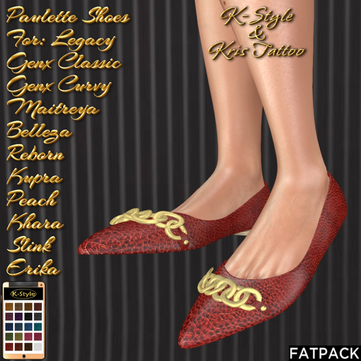 [K-Style] PAULETTE SHOES - FATPACK #3