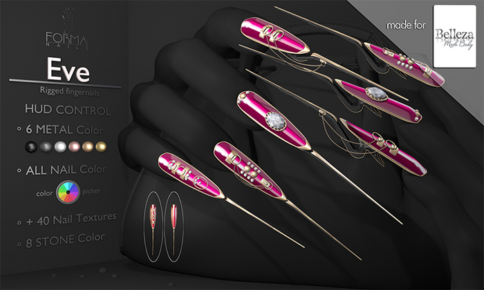 [FORMANAILS] NAILS - | Belleza Nails | - | Eve NAILS | Bento Nails | Rigged Nails