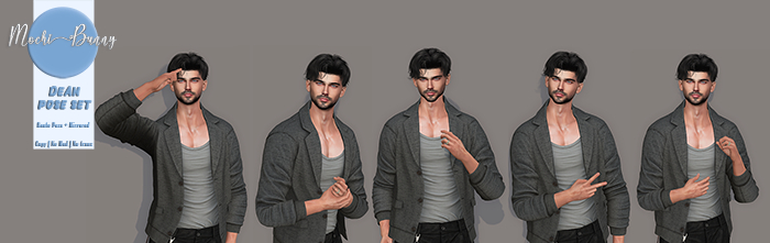 -MB- Dean Pose Set