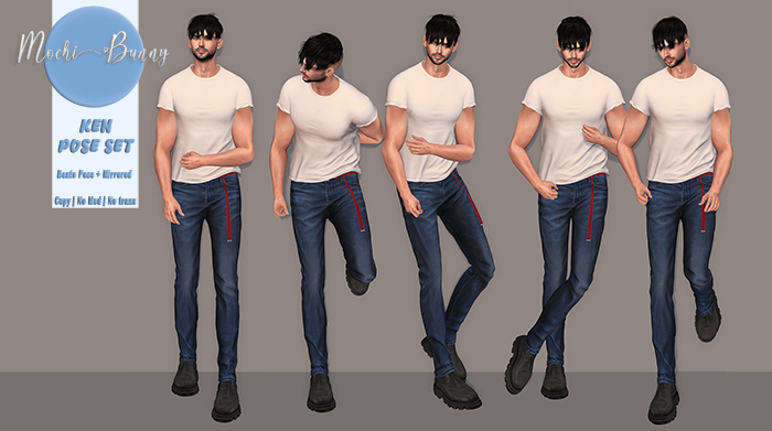 -MB- Ken Pose Set