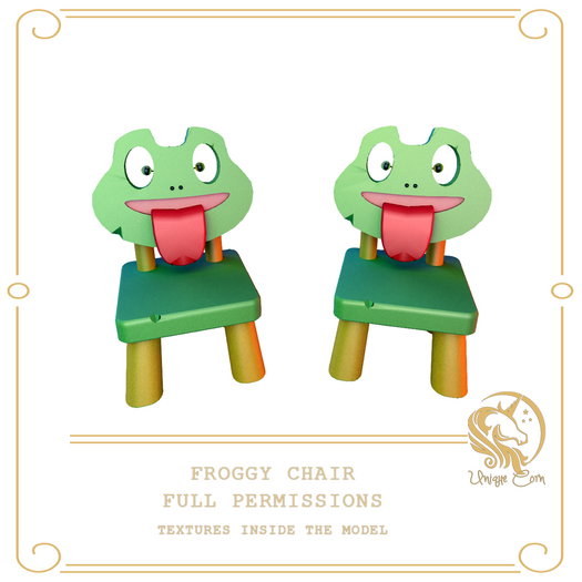 Full Perm Froggy Chair