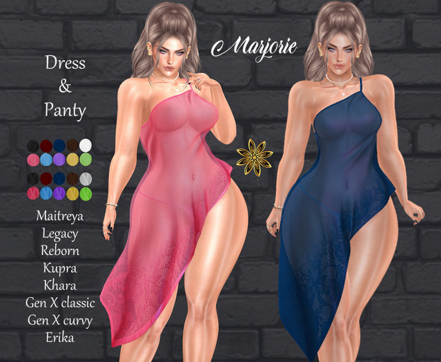 ::FOR YOU:: MARJORIE DRESS FATPACK
