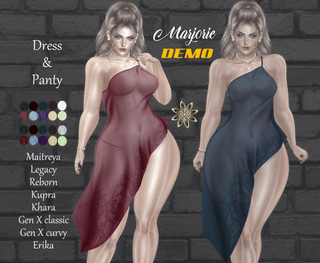 ::FOR YOU:: MARJORIE DRESS DEMO