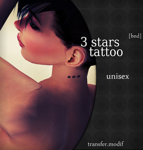 [BnD] -3Stars - ViNtaGe TaTToo - UNiSeX DOllarbies 