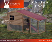MyStory Chicken Coop - Red (v1.6) - Updated