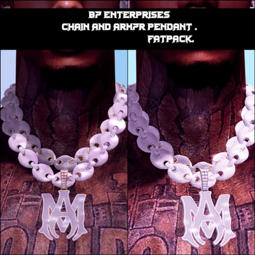 B7 - CHAIN AND PENDANT ARMY7R FATPACK