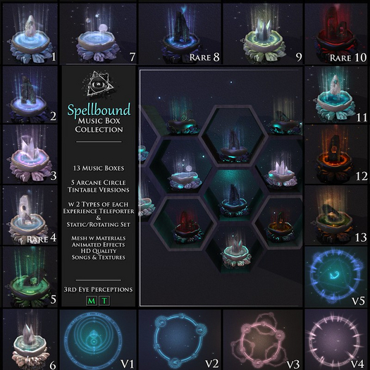 10 Spellbound MB RARE _3rd Eye