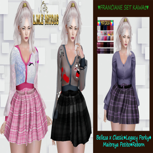 { L.M.E }FRANCIANE SET KAWAI#475
