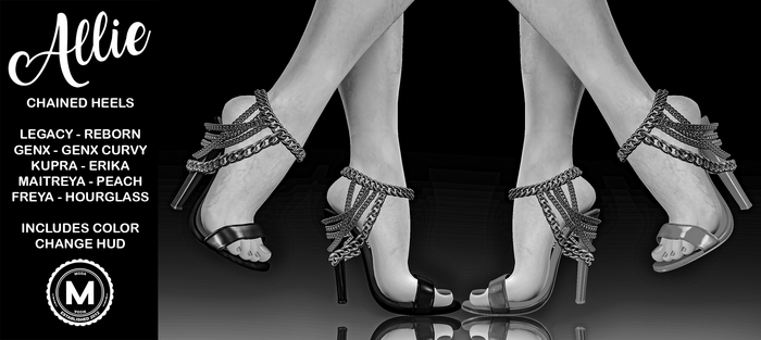 [MODA] ALLIE HEELS & HUD SIZE DEMOS